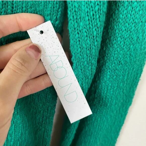 NWT Abound Drop Shoulder Puff Sleeve Knit Sweater - Picture 8 of 8